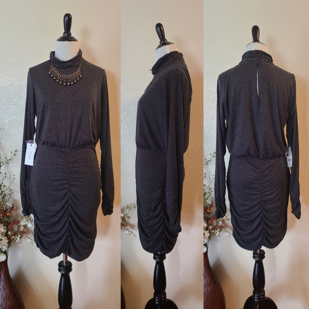 Ali & Jay Fitted Midi Dress Size Large